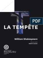 Programme La Tempete