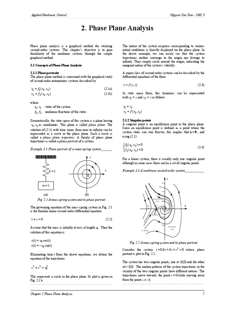 C.2 Phase Plane Analysis.pdf System Control Theory