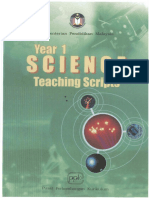 Teaching Scripts Science Year 1