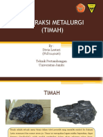 Ekstraksi Metalurgi Timah