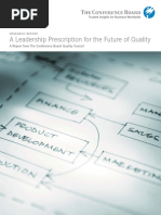 Leadership Prescription the Conference Board