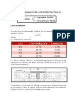 Predimensionamiento de Elementos Estructurales Wor