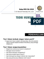 Theori Hukum 2018