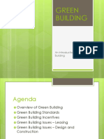 Introduction to Green Building 20jan18