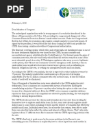2018 CFPB Payday Loan Coalition Letter 