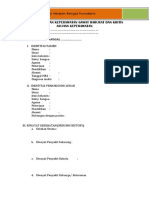 Format Laporan Keperawatan Gawat Darurat Dan Kritis 2017