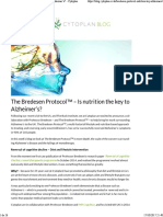 The Bredesen Protocol™ - Is Nutrition The Key To Alzheimer's - Cytoplan