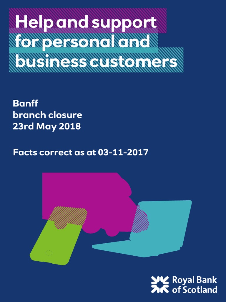 RBS Banff Branch Closure Factsheet PDF Cheque Banks