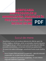 Valorificarea Sucului de Mere