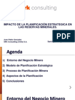 2 - Impacto Planif Estrategica en Reservas Minerales - JP Gonzalez -SRK
