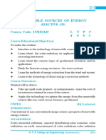 Renewable Sources of Energy