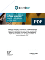 Alojamiento Turístico en Viviendas de Alquiler Impactos y Retos Asociados. Informe Completo. Exceltur PDF