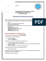 Creación de Central Ip en Elastix - Gabrielabeltrán