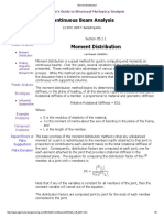 Continuous Beam Analysis: A Beginner's Guide To Structural Mechanics/Analysis