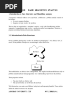 Chapter-One Basic Algorithms Analysis