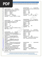 EASA Part-66 Exam Questions of Module 01 Electric - Part II