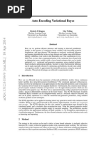 Auto Encoding Variational Bayes