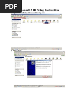 Nissan Consult 3 Setup Instruction