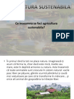 Agricultura Sustenabila