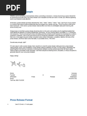 Press Release