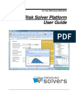 Risk Solver Platform User Guide