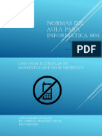 Normas Del Aula Para Informática 804