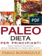 Pablo Rodriguez - Paleo Dieta Per Principianti (2016) PDF