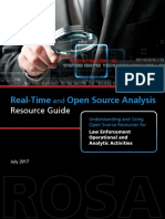Real-Time and Open Source Analysis Resource Guide PDF