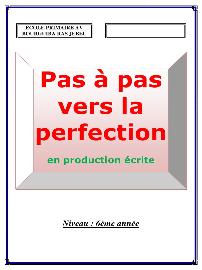 Page De Garde Cahier Du Nageur Cahier de La Production Ecrite | PDF | Nuit | Plume