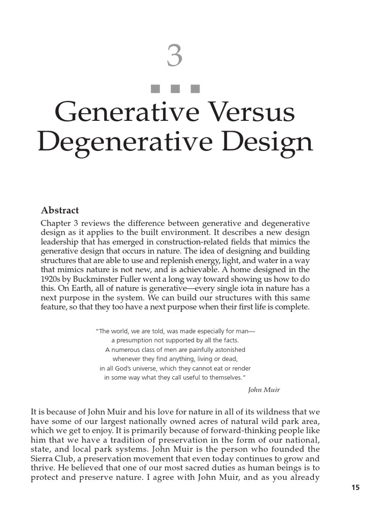 Chapter 3 Generative Versus Degenerative Design | Download Free PDF ...