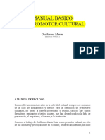 Guillermo Marín Manual Básico Del Promotor Cultural