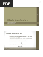 Aula 8 - Energia Especifica