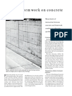Concrete Construction Article PDF - Effects of Formwork On Concrete