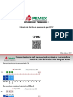 Cálculo de Limite de Quema de Gas 2017