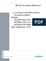 Acuson Xfamily x600 Va10 x700 1.x vb20 dcs-01937800