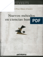 Aavv Nuevos Metodos en Ciencias Humanas PDF