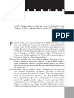 RESENHA - HISTÓRIA SOCIAL DA CRIANÇA E DA INFÂNCIA - PHILLIPE ARIES.pdf