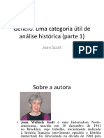 Slide Texto 1 - SCOTT, Joan. Gênero - Uma Categoria Útil de Análise Histórica (Parte 1)