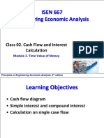ISEN 667 Engineering Economic Analysis: Class 02. Cash Flow and Interest Calculation