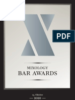 Mixology Bar Awards 2010