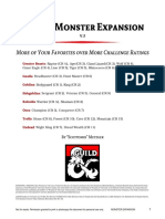 D&D 5e Monster Expansion (10508845)