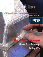 Fillet Weld Gauges: Phased Array Technology Writing Wpss