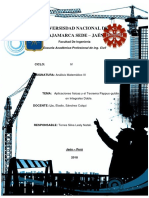 Informe El Teorema de Pappus y Aplicacione Fisicas de Integrales Dobles