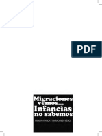 Migraciones Vemos... Infancias No Sabemos PDF