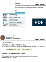Introducción a la Programación Delphi Unidad I - Funciones matemáticas en Delphi