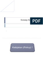 Konsep Kebijakan