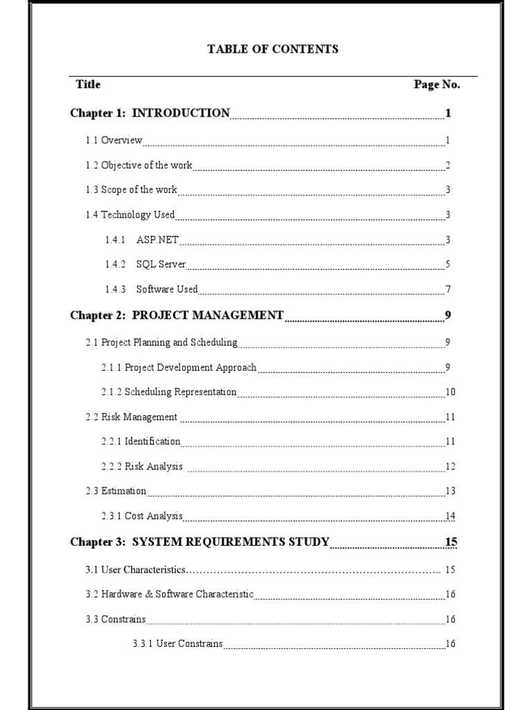Project Management and System Analysis Guide | PDF | Feasibility Study ...