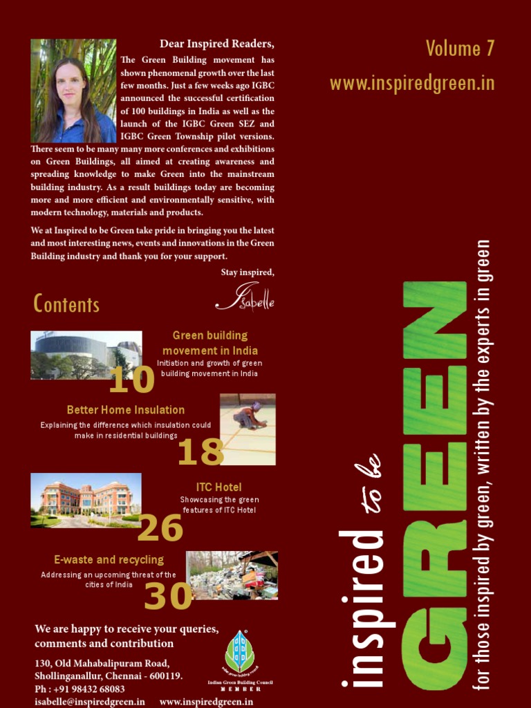 Volume 7 | PDF | Green Building | Energy Conservation