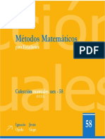 Metodos matematicos para estadistica.pdf