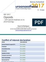 2017.06.03 8 BSAC 2017 SA RODRIGUES P. Pharmacology of Opiods 1